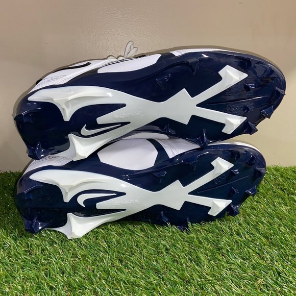 Nike Alpha Menace Pro 3 Football Cleat White Navy Black CT6649-108 Mens NEW main image 12